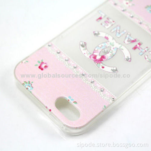 Soft design diamond cases for iPhone 5/5s